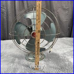 Vintage General Electric (GE) Vortalex Fan Spec FM12V43 110/120V CY60 Art Deco