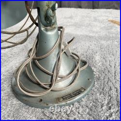 Vintage General Electric (GE) Vortalex Fan Spec FM12V43 110/120V CY60 Art Deco