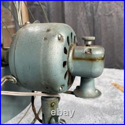 Vintage General Electric (GE) Vortalex Fan Spec FM12V43 110/120V CY60 Art Deco