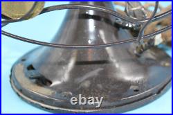 Vintage General Electric Ge 12 Brass 4 Blade Table Fan For Restoration