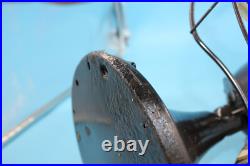 Vintage General Electric Ge 12 Brass 4 Blade Table Fan For Restoration