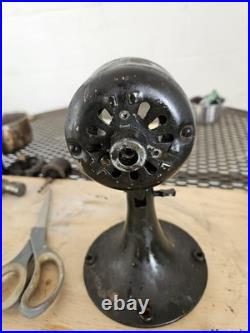 Vintage General Electric Whiz 9 Inch Brass Blade Fan Restored