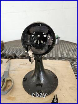 Vintage General Electric Whiz 9 Inch Brass Blade Fan Restored