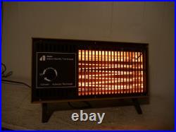 Vintage Gold Yellow Arvin MCM Space Heater Fan Model 30H23