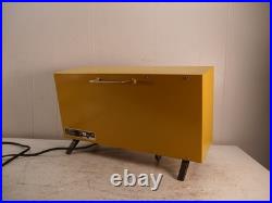 Vintage Gold Yellow Arvin MCM Space Heater Fan Model 30H23