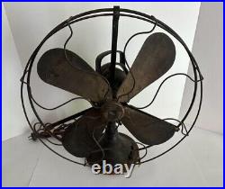 Vintage Graybar Electric Oscillating Table Fan- Catalog# 75G422- 17 D