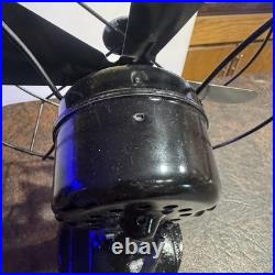 Vintage Hunter Century Fan Black 8 Desk Model 510
