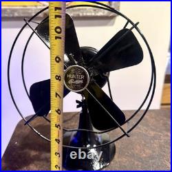 Vintage Hunter Century Fan Black 8 Desk Model 510