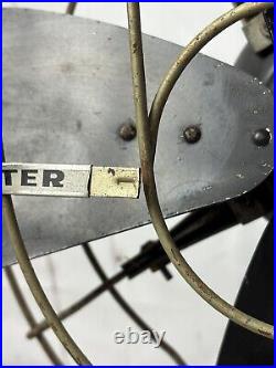 Vintage Hunter Century Type C-16 Fan 16 Works Quiet Retro Industrial Decor