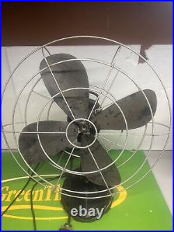 Vintage Hunter Fan and Ventilating Co Not Working Type CG-16 Cat #262 PROP