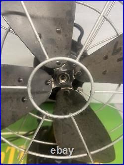 Vintage Hunter Fan and Ventilating Co Not Working Type CG-16 Cat #262 PROP