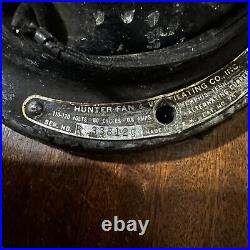 Vintage Hunter Zephair 12 D-12 Electric Oscillating 2 Speed Fan Cat. 25 WORKS Vintage Hunter Zephair 12 D-12 Electric Oscillating 2 Speed Fan Cat. 25 WORKS