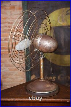 Vintage Industrial Fan General Electric Motor Airplane Propeller 20 Blades