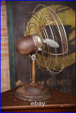 Vintage Industrial Fan General Electric Motor Airplane Propeller 20 Blades