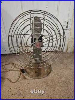 Vintage Industrial Propeller Air Castle 559 Fan Universal Electric Co