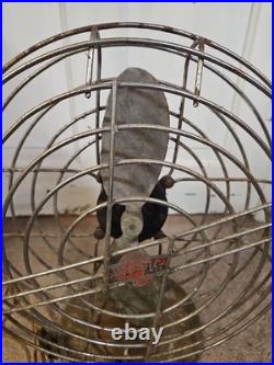 Vintage Industrial Propeller Air Castle 559 Fan Universal Electric Co