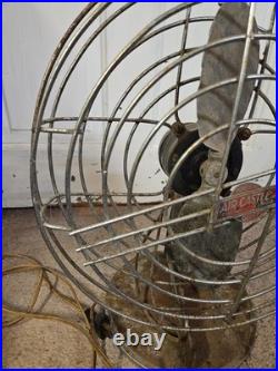 Vintage Industrial Propeller Air Castle 559 Fan Universal Electric Co