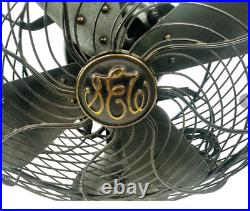 Vintage Japanese Toshiba Electric Fan 4-blade C-7032. Vintage Antique P178