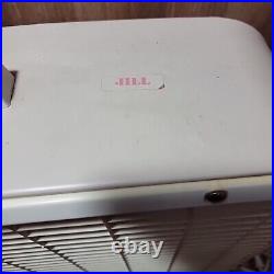 Vintage K-Mart Lakewood 3 Speed 20 Whisper Quiet Box Fan Kmart Beige K-223 Woks