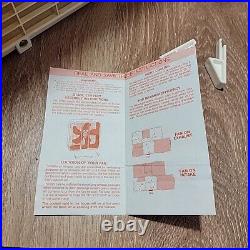 Vintage K-Mart Lakewood 3 Speed 20 Whisper Quiet Box Fan Kmart Beige K-223 Woks