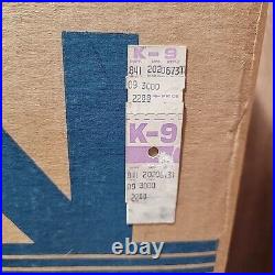 Vintage K-Mart Lakewood 3 Speed 20 Whisper Quiet Box Fan Kmart Beige K-223 Woks