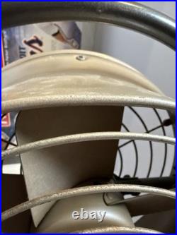 Vintage Kenmore 2 Speed 5 Blade Table Fan Model 124.8055 Vornado Style 9 Or 10