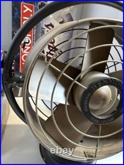 Vintage Kenmore 2 Speed 5 Blade Table Fan Model 124.8055 Vornado Style 9 Or 10
