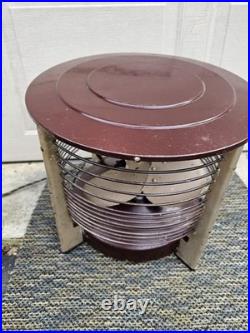 Vintage Le John MCM Mid Century Modern Ottoman Floor Fan/Heater Hassock LeJohn