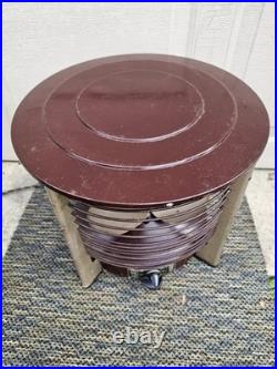 Vintage Le John MCM Mid Century Modern Ottoman Floor Fan/Heater Hassock LeJohn