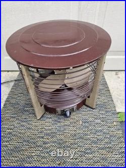Vintage Le John MCM Mid Century Modern Ottoman Floor Fan/Heater Hassock LeJohn