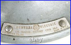 Vintage MCM Ge General Electric Oscillating Floor Desk Fan Model Fm12s41 Nice