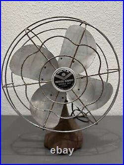 Vintage Manning Bowman 12 Oscillating Desk / Table Fan Model No. 52 Vintage Manning Bowman 12 Oscillating Desk / Table Fan Model No. 52