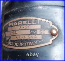 Vintage Marelli fan