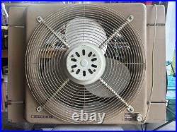 Vintage Metal Fan for Window, Reversible With 2 Speeds, Works Wonders