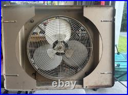 Vintage Metal Fan for Window, Reversible With 2 Speeds, Works Wonders