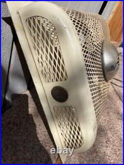 Vintage Mid Century Climax Electric Window Fan / Industrial Works