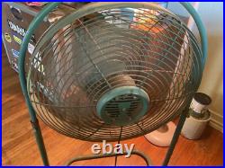 Vintage Mid-Century Emerson Electric Seabreeze Roll-About Adjustable 2-Speed Fan