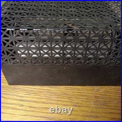 Vintage Mid Century Modern Desk Fan Squirrel Type Turbine Tested Working