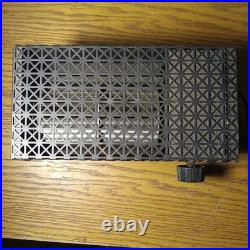 Vintage Mid Century Modern Desk Fan Squirrel Type Turbine Tested Working