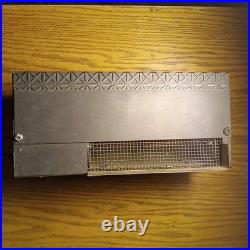 Vintage Mid Century Modern Desk Fan Squirrel Type Turbine Tested Working