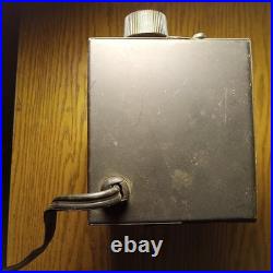 Vintage Mid Century Modern Desk Fan Squirrel Type Turbine Tested Working