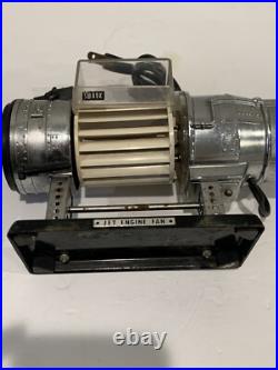 Vintage Mid Century Modern Model Jet Engine Desk Fan Vintage Mid Century Modern Model Jet Engine Desk Fan