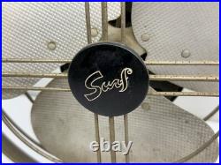 Vintage Mid-Century Surf Fan 540-2 Electric 13 3 Blade G-M Laboratories READ