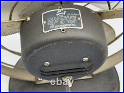 Vintage Mid-Century Surf Fan 540-2 Electric 13 3 Blade G-M Laboratories READ