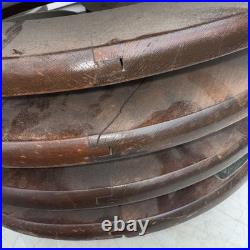 Vintage Mimms Northington Circular Floor Fan 3 Speed Brown Retro MCM. Needs Cord