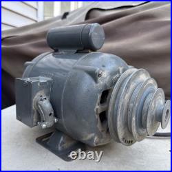 Vintage Motor Kingston Conley Inc. 3/4HP. 1725 RPM. 115/230 Volts. Working Great