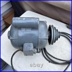 Vintage Motor Kingston Conley Inc. 3/4HP. 1725 RPM. 115/230 Volts. Working Great