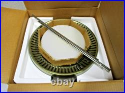 Vintage Nutone 8663MAB Exhaust Fan Light Antique Brass Anodized AL New Old Stock