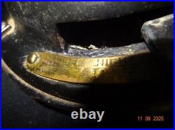 Vintage Old 12 Inch GE General Electric AUU Desk Table Fan. Working