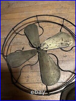 Vintage Old Used 75425 General Electric GE Fan 15 Inch Metal Blade Parts USA